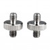 SmallRig 828 1/4" Double End Stud (2 pcs)